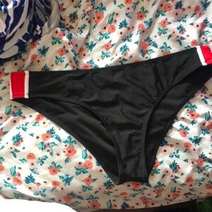 Black bikini bottom